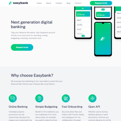 Easybank website